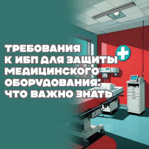 Требования к ИБП для защиты медицинского оборудования: что важно знать