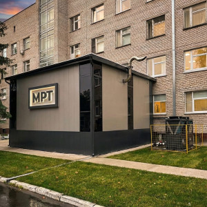 Модульное здание для МРТ в г. Дубна, Московская область Модульное здание для МРТ в г. Дубна, Московская область