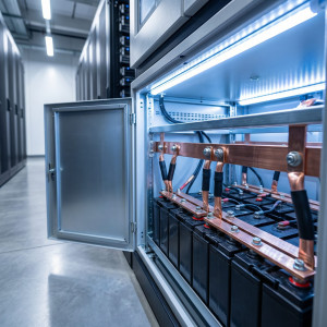 Как напряжение шины постоянного тока ИБП влияет на кратность аккумуляторов и их количество