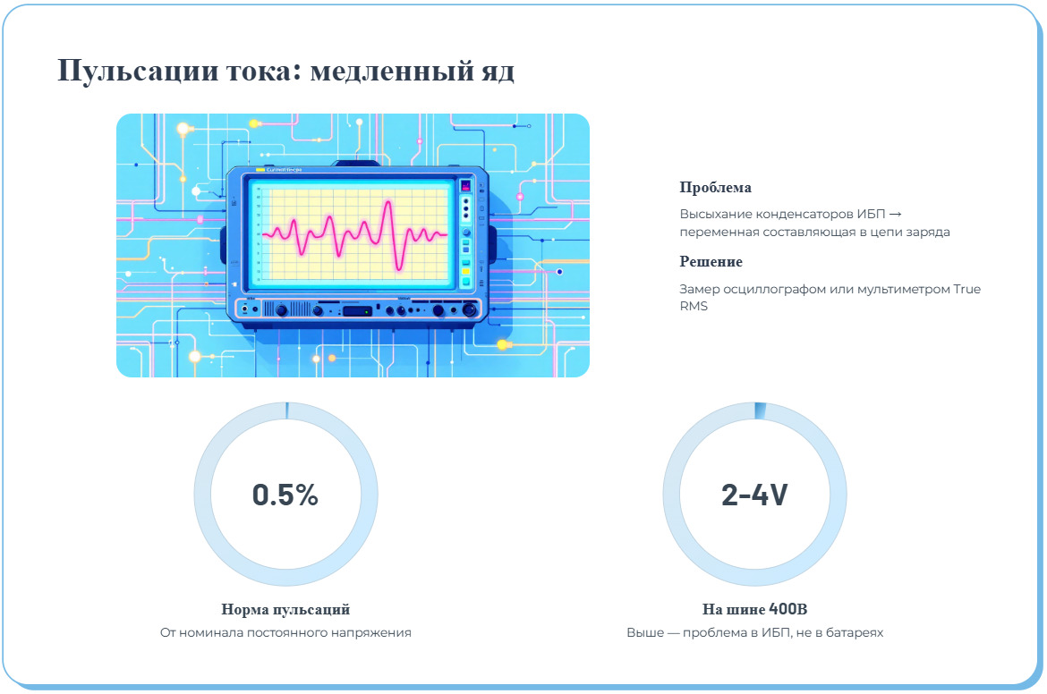 Как понять, что аккумуляторы в ИБП «умирают», не дожидаясь отключения света