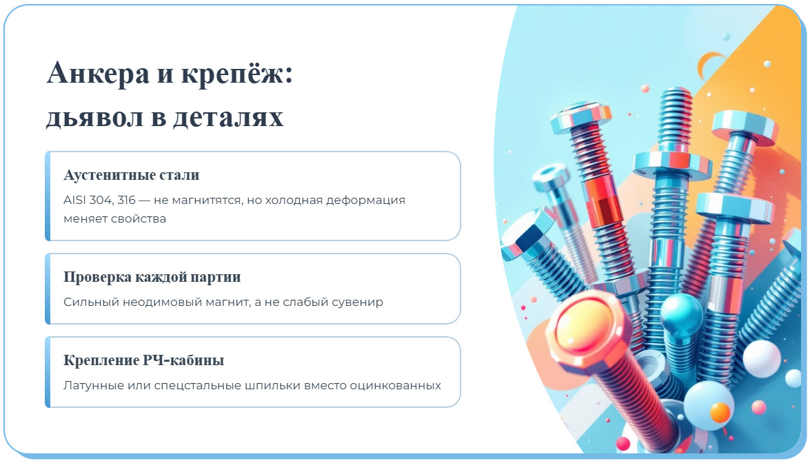 Ферромагнитные материалы в стенах: как проверить помещение перед завозом магнита в кабинет МРТ