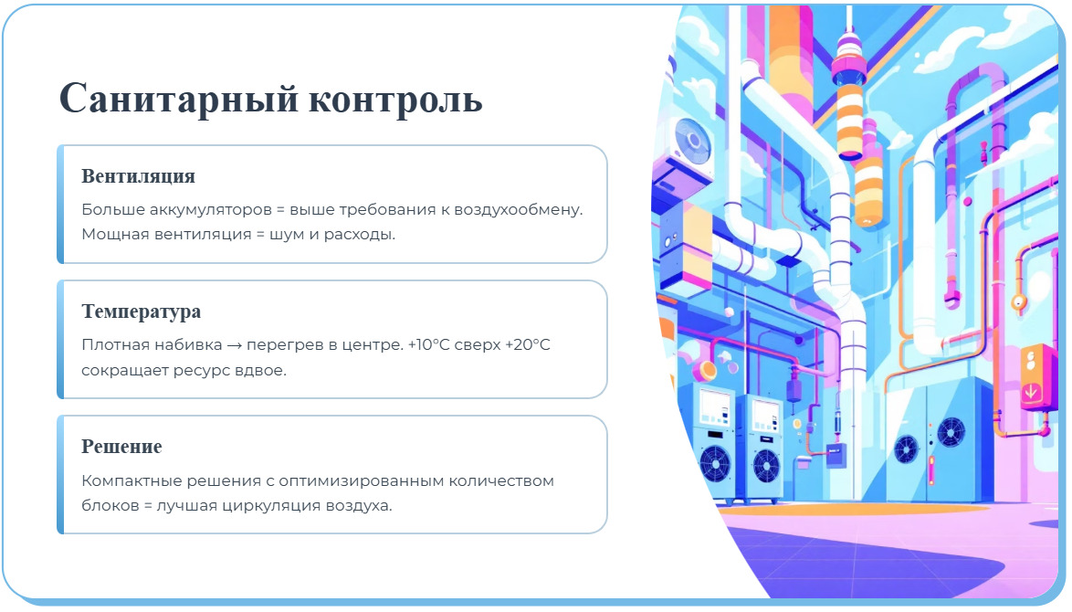 Как напряжение шины постоянного тока ИБП влияет на кратность аккумуляторов и их количество