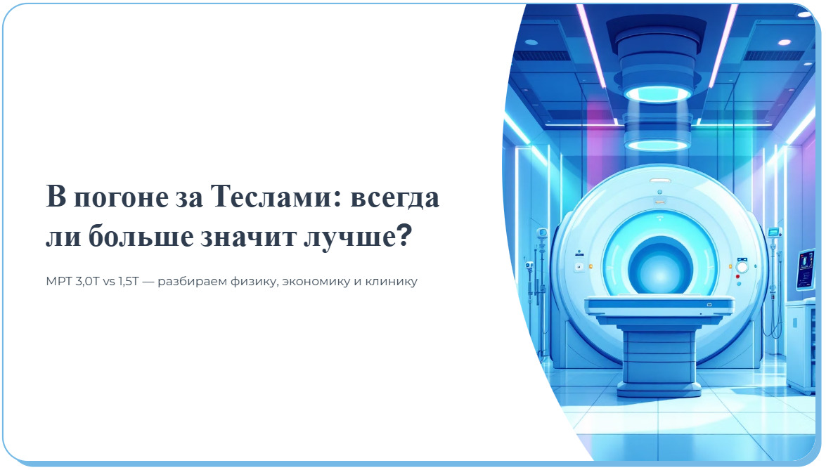 Разница МРТ 1,5Т и 3,0Т - где используется, в чём преимущества