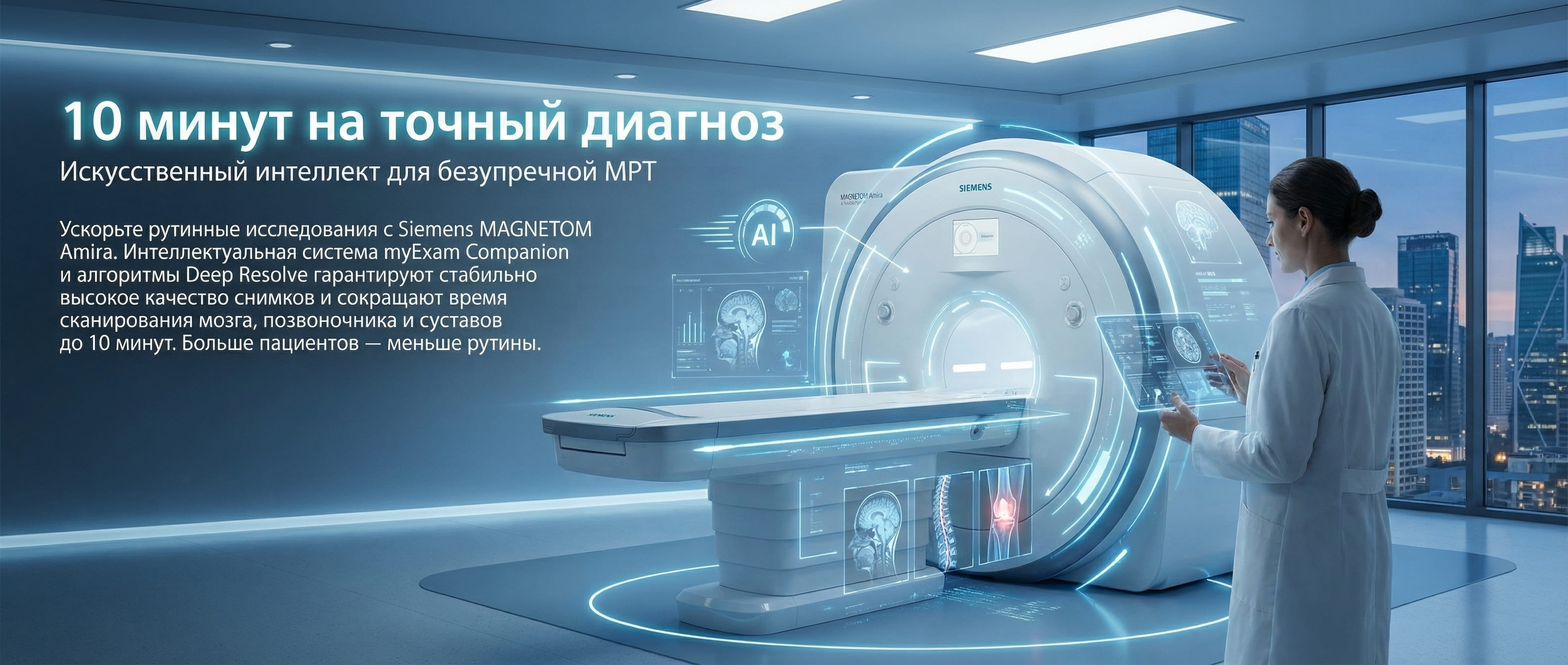Купить аппарат МРТ Siemens MAGNETOM Amira 1.5T